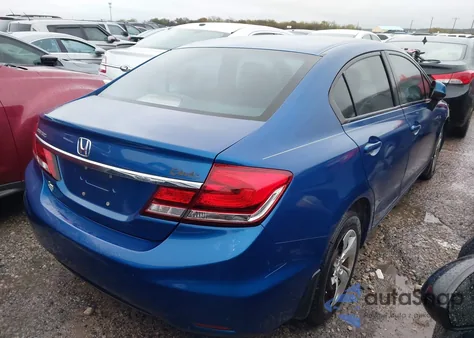 2013 Honda Civic Lx из США, поврежденный, VIN 19XFB2F51DE015526